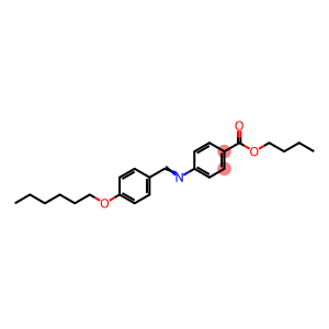 BUTYL P-HEXYLOXYBENZYLIDENE P-AMINOBENZOATE