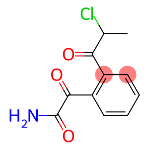 Benzeneacetamide, 2-(2-chloro-1-oxopropyl)-alpha-oxo- (9CI)