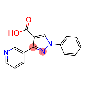 1-苯基-3-(吡啶-3-基)-1H-吡唑-4-羧酸