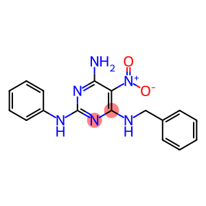 N~4~-benzyl-5-nitro-N~2~-phenylpyrimidine-2,4,6-triamine