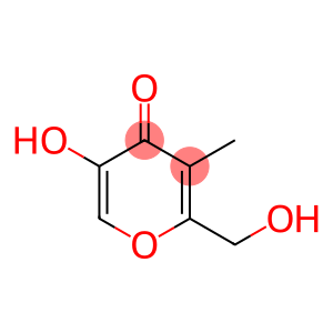 4H-Pyran-4-one, 5-hydroxy-2-(hydroxymethyl)-3-methyl- (9CI)