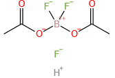 Boron trifluoride acetic acid complex