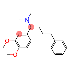 1-(3,4-Dimethoxyphenyl)-4-phenylbutyldimethylamine