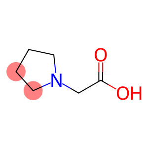 2-(1-吡咯烷基)乙酸