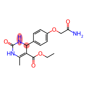 ethyl 4-[4-(2-amino-2-oxoethoxy)phenyl]-6-methyl-2-oxo-1,2,3,4-tetrahydropyrimidine-5-carboxylate