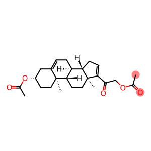 Diacetic acid 20-oxopregna-5,16-diene-3β,21-diyl ester