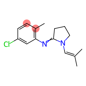 N-(5-chloro-2-methyl-phenyl)-1-(2-methylprop-1-enyl)pyrrolidin-2-imine