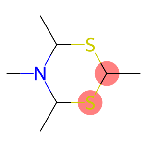 Dihydro-2,4,5,6-tetramethyl-4H-1,3,5-dithiazine