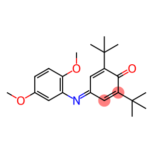 2,6-ditert-butyl-4-[(2,5-dimethoxyphenyl)imino]-2,5-cyclohexadien-1-one