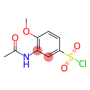 3-乙酰氨基-4-甲氧基苯磺酰基氯化物