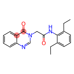 N-(2,6-diethylphenyl)-2-(4-oxo-3(4H)-quinazolinyl)acetamide