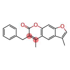 6-benzyl-3,5-dimethyl-7H-furo[3,2-g]chromen-7-one