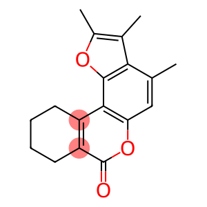 2,3,4-trimethyl-8,9,10,11-tetrahydro-7H-benzo[c]furo[2,3-f]chromen-7-one