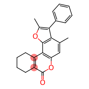 2,4-dimethyl-3-phenyl-8,9,10,11-tetrahydro-[1]benzofuro[6,7-c]isochromen-7-one