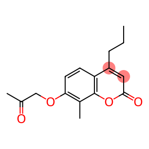 8-methyl-7-(2-oxopropoxy)-4-propylchromen-2-one