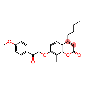 4-butyl-7-[2-(4-methoxyphenyl)-2-oxoethoxy]-8-methylchromen-2-one