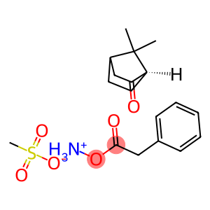 (R)-(alpha-phenylacetoxy)ammonium (-)-7,7-dimethyl-2-oxobicyclo[2.2.1]heptane-1-methylsulphonate