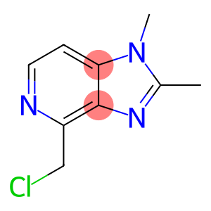 1H-Imidazo[4,5-c]pyridine,4-(chloromethyl)-1,2-dimethyl-(9CI)