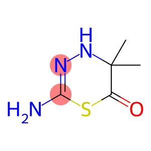 6H-1,3,4-Thiadiazin-6-one, 2-amino-4,5-dihydro-5,5-dimethyl- (9CI)