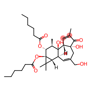 l-1,1,6,8-alpha-tetramethyl-,9,9a-dihexanoate