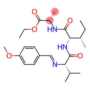 N-[(4-Methoxyphenyl)methylene]-L-Val-L-Ile-L-Ala-OEt