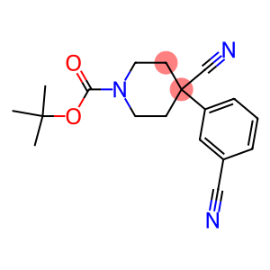 1-BOC-4-CYANO-4-(3-CYANOPHENYL)-PIPERIDINE