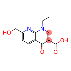 1-Ethyl-1,4-dihydro-7-(hydroxymethyl)-4-oxo-1,8-naphthyridine-3-carboxylic acid