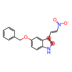 5-苄氧基-3-(2-硝基-乙烯基)-吲哚