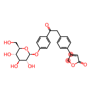 lactonic deoxybenzoin glucoside