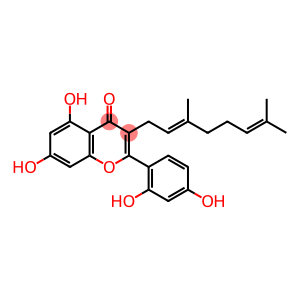 5,7,2',4'-Tetrahydroxy-3-geranylflavone