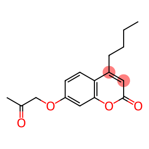 4-butyl-7-(2-oxopropoxy)chromen-2-one