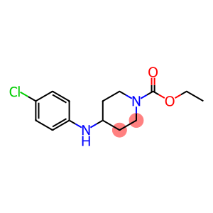 1-Piperidinecarboxylic acid, 4-[(4-chlorophenyl)amino]-, ethyl ester