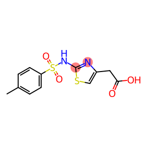 (2-{[(4-Methylphenyl)sulfonyl]amino}-1,3-thiazol-4-yl)acetic acid