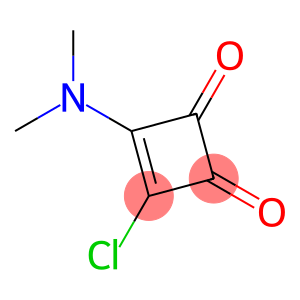 3-Cyclobutene-1,2-dione,  3-chloro-4-(dimethylamino)-