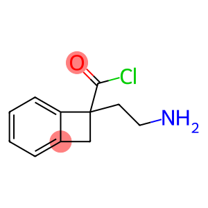 Bicyclo[4.2.0]octa-1,3,5-triene-7-carbonyl chloride, 7-(2-aminoethyl)-