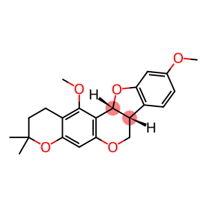 (7aR)-2,3,7aα,12aα-Tetrahydro-10,13-dimethoxy-3,3-dimethyl-1H,7H-benzofuro[3,2-c]pyrano[3,2-g][1]benzopyran