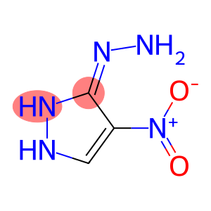 3H-Pyrazol-3-one,1,2-dihydro-4-nitro-,hydrazone(9CI)