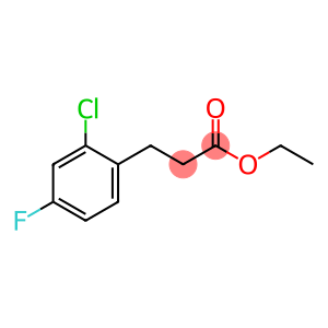 3-(2-CHLORO-4-FLUORO-PHENYL)-PROPIONIC ACID ETHYL ESTER