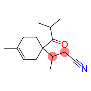 3-[1-(2-Methyl-1-oxopropyl)-4-methyl-3-cyclohexen-1-yl]butanenitrile