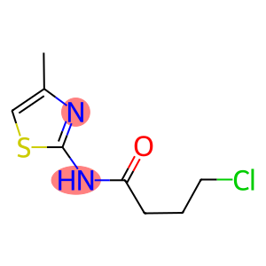4-chloro-N-(4-methyl-1,3-thiazol-2-yl)butanamide