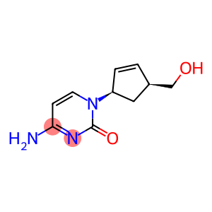 2(1H)-Pyrimidinone, 4-amino-1-[(1R,4S)-4-(hydroxymethyl)-2-cyclopenten-1-yl]-