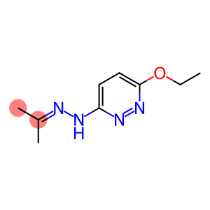 (6-Ethoxy-3-pyridazinyl)hydrazone of 2-propanone