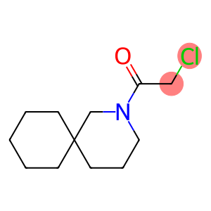 2-Azaspiro[5.5]undecane, 2-(chloroacetyl)- (9CI)