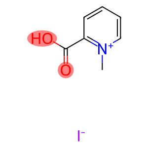 Pyridinium,2-carboxy-1-methyl-, iodide (1:1)