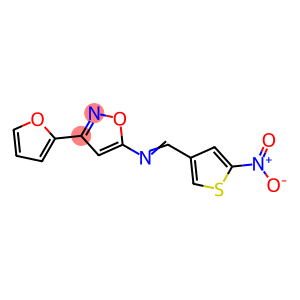 3-(2-Furanyl)-N-((5-nitro-3-thienyl)methylene)-5-isoxazolamine