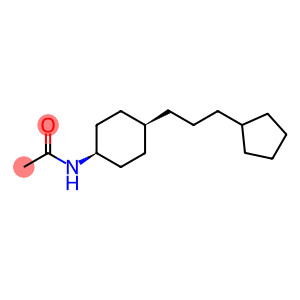 N-ACETYL-4-(3-CYCLOPENTYLPROPYL)CYCLOHEXYLAMINE