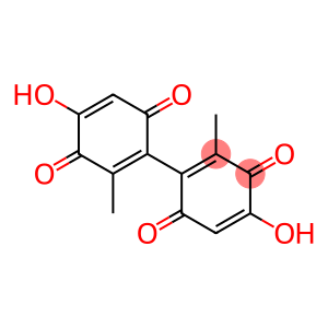 5,5'-Dihydroxy-3,3'-dimethyl-2,2'-bi(1,4-benzoquinone)