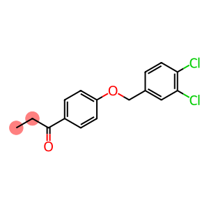 1-{4-[(3,4-dichlorophenyl)methoxy]phenyl}propan-1-one