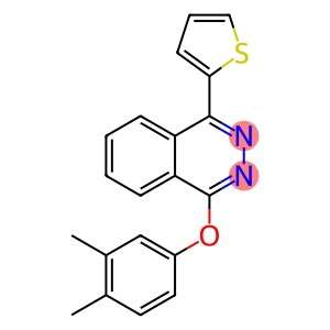 1-(3,4-dimethylphenoxy)-4-thien-2-ylphthalazine