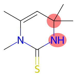 1,4,4,6-Tetramethyl-3,4-dihydropyrimidine-2(1H)-thione